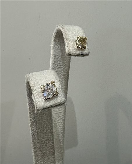 Orecchini Domar Donna Orecchini oro 18k in Oro Zircone OROR-413-280 - OROR-413-280